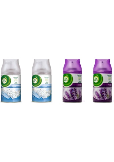 AIR WICK ODA PARFÜMÜ COOL LINEN 2 ADET + LAVANTA 2 ADET