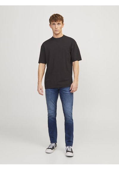Jack & Jones Erkek Slim Fit Düsük Bel Jean - Glenn - 12109970 Blue Denim