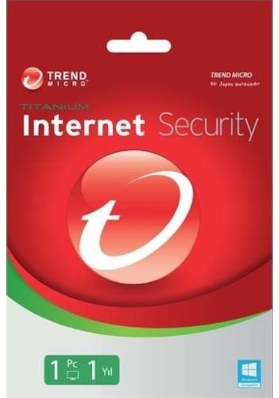Trend Micro Titanium Internet Security 1 Pc 1 Yıl