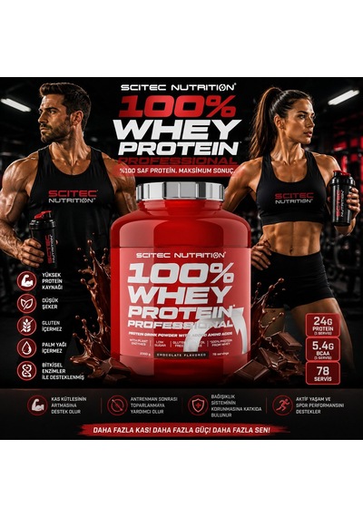 Scitec Whey Professional Whey Protein 2350 Gr - Hungary