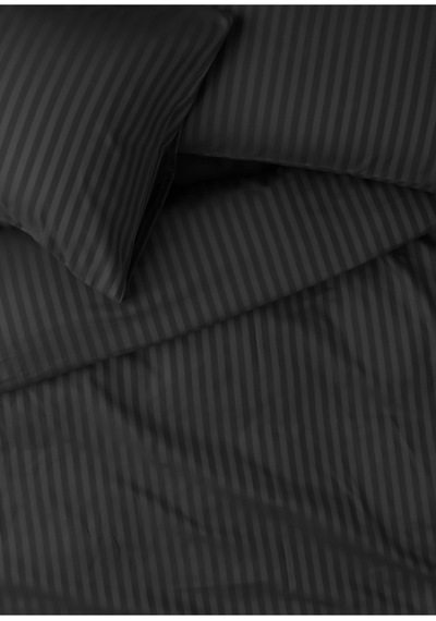 Bella Maison Premium Tencel Çift Kişilik Saten Nevresim Seti Antrasit 200x220 Cm Antrasit