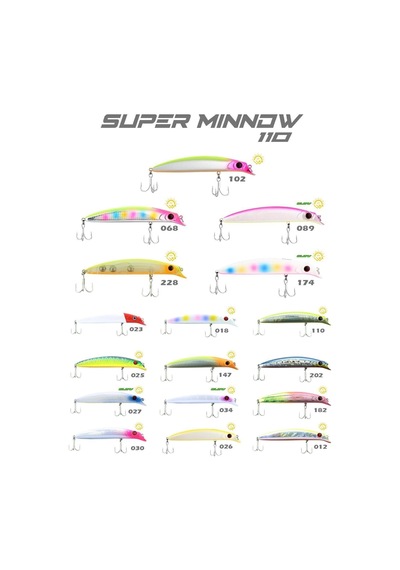 FUJIN Süper Minnow 11.5cm 18gr Maket Balık