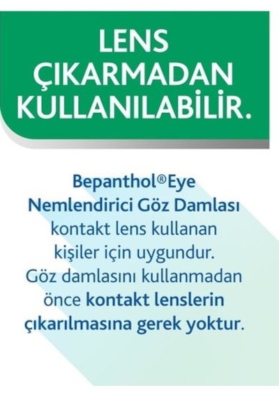 Bepanthol Eye Nemlendirici Goz Damlası Çoklu Doz 10 ml