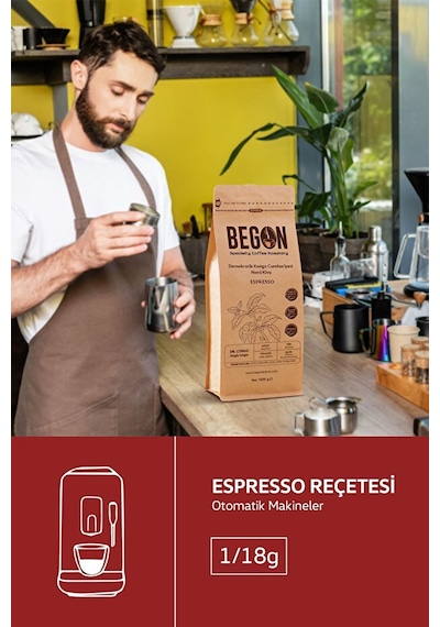 Nord Kivu Premium Espresso Öğütülmüş Kahve Fırsat Paketi 1000g X 2 Adet Espresso