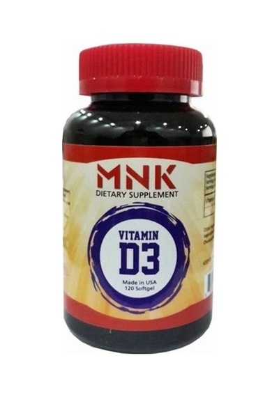 Mnk Vitamin D3 120 Softgel Amerikadan