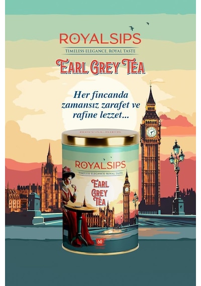 Earl Grey Tea 60 Süzen Poşet