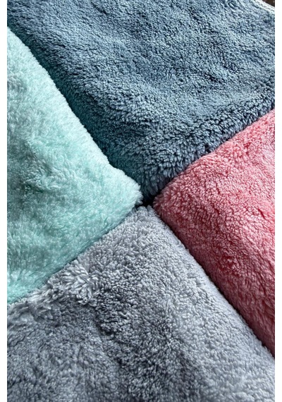 Mikrofiber Yumuşak Dokulu Temizlik Bezi 30 40 Mutfak Temizlik Havlusu Leke, Koku Yapmaz 1 Adet Diğer
