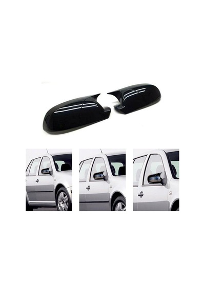 Vw Golf 4 Batman Yarasa Ayna Kapağı Piano Black 1998-2003