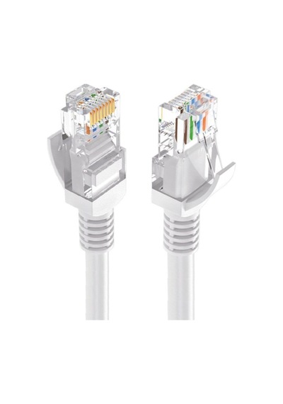 10 Metre Cat 6 Jaklı Kablo Patch Cord Internet Kablosu