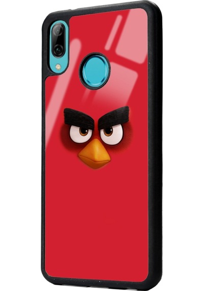 Huawei Mate 20 Lite Red Tasarımlı Glossy Telefon Kılıfı Siyah