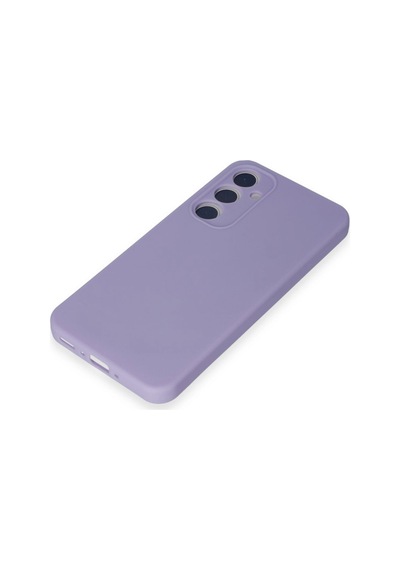 Samsung Uyumlu Galaxy A15 4g Kılıf First Silikon Lila