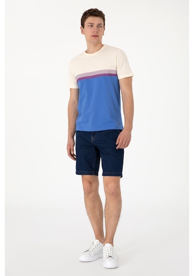 U.s. Polo Assn. Erkek Mavi Şort Jean 50304320-dn0013 Blue Rınse