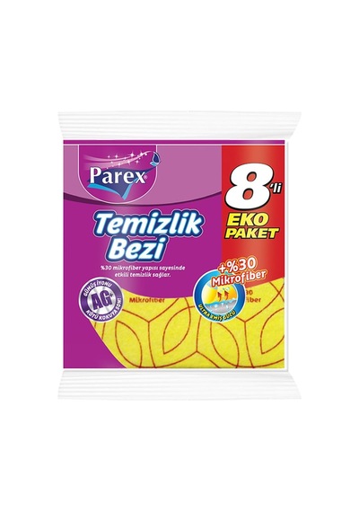 %30 Mf Temizlik Bezi 8'li 0