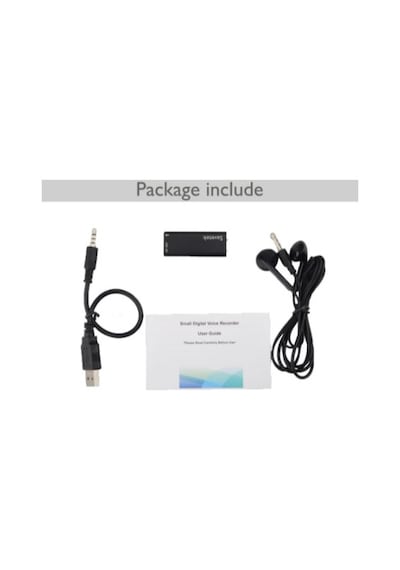Küçük Mini Ses Kayıt Cihazı 8 Gb