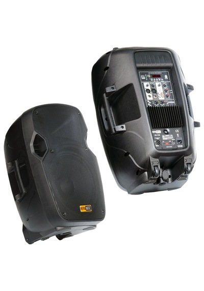 Hs-1700a Mikrofonlu Taşınabilir Ses Sistemi Seti 15 İnç 1700w