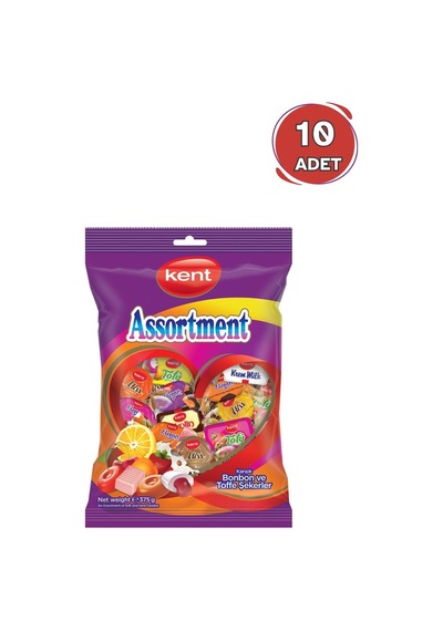 Kent Assortment Karışık Bayram Şekeri 375 Gr 10 Adet
