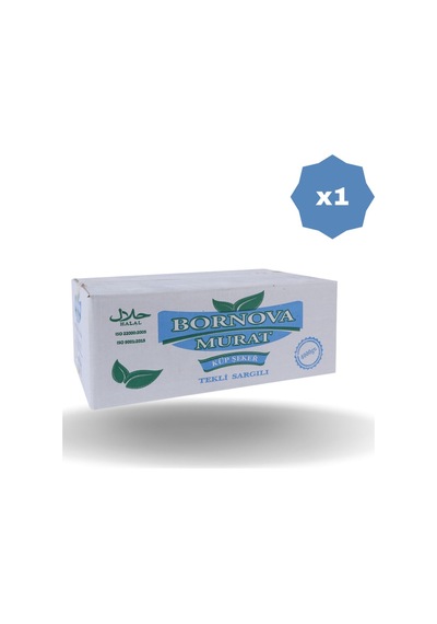 Tek Sargı Küp Şeker 4 Kg X 1 Adet