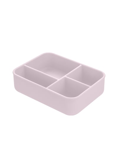 Silikon Beslenme Kutusu Bento - Misty Lilac