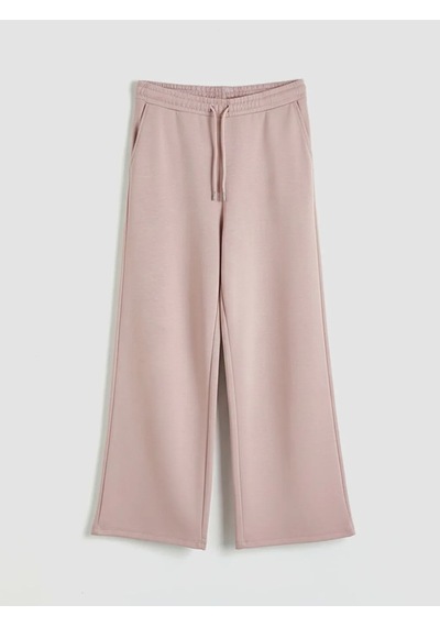 Lc Waikiki Pembe Beli Lastikli Soft Touch Kadın Eşofman Altı