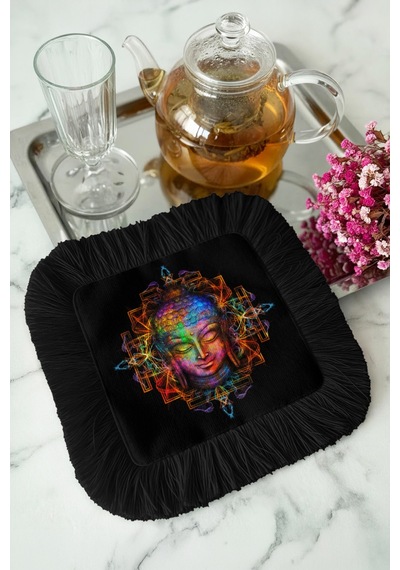 Neon Buddha Mandala Saçaklı Sunum Peçetesi-spiritüel Bohem Siyah Renk Bardak Altlığı Servis Mendili Adaçayı Yanık Turuncu Neon Buddha Mandala Saçaklı Sunum Peçetesi-spiritüel Bohem Siyah Renk Bardak Altlığı Servis Mendili Adaçayı Yanık Turuncu