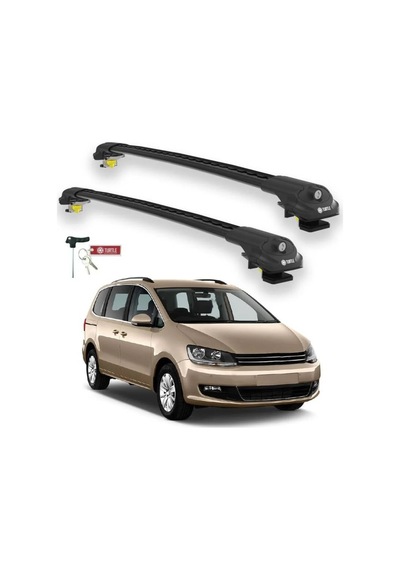 Turtle Volkswagen Sharkan 7n 2010-2020 Ara Atkı Air1 Siyah