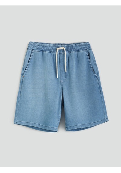 Lcw Jeans İndigo Rahat Kalıp Erkek Jean Şortolon