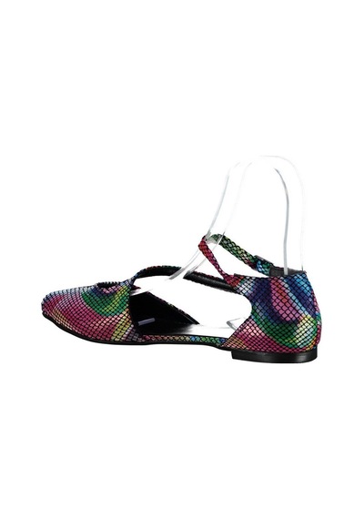 Fox Shoes Multi Kadın Babet D726016907 Multi Çok Renkli