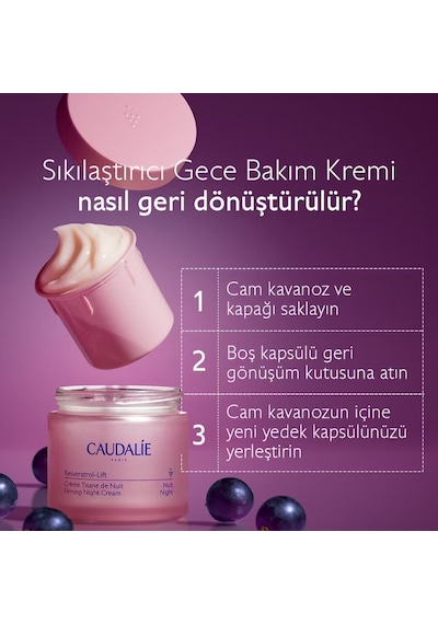 Caudalie Resveratrol Lift Firming Night Cream Refill 50 ML