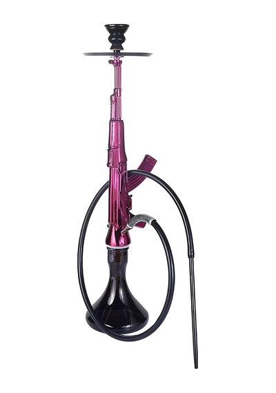 Alüminyum Gövdeli Ak-47 Kalaşnikof Tasarım 90 Cm Premium Nargile Seti Büyük Boy Contalı Sistem 28918380