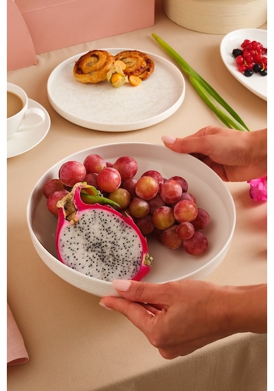 Karaca Minerva Bowl Kase 23 Cm Beyaz