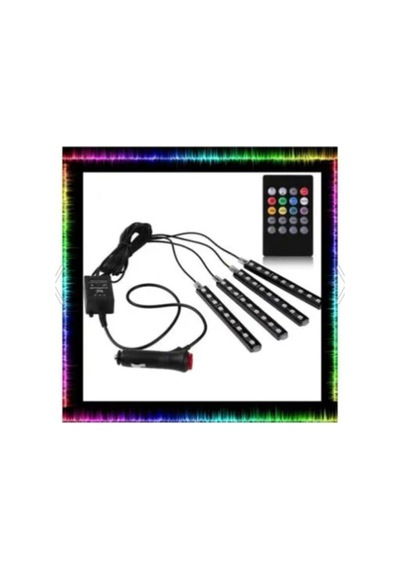 Nkt Group Ayak Altı Led Sese Ve Müziğe Duyarlı Led Rgb Kumandalı Ambiyans