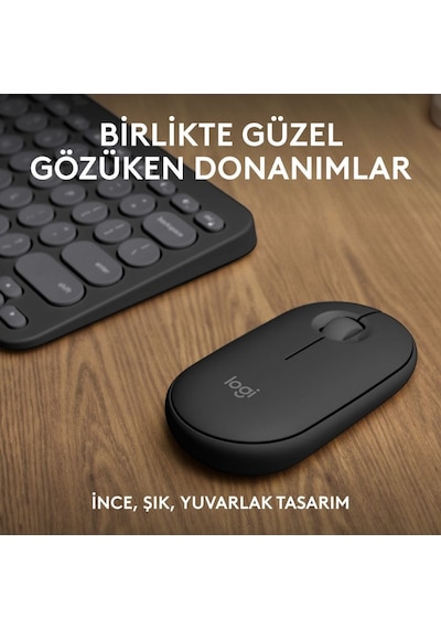 Logitech Pebble 2 Combo 920-012245 Klavye Mouse Seti