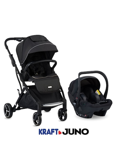 Kraft Juno İ-size Travel Sistem Bebek Arabası / Siyah
