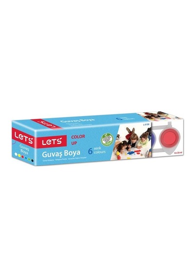 Lets L-5150 6 Renk Guaj Boya 25Ml. Çok Renkli