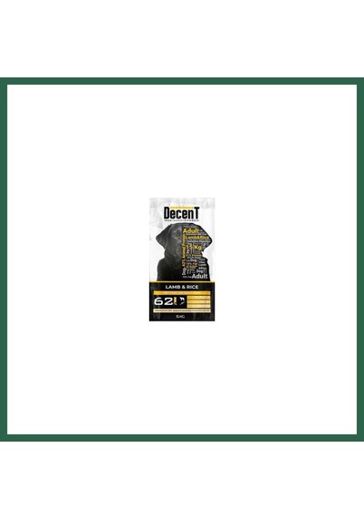 Decent Premium Kuzu Etli Yetişkin Köpek Maması 15 Kg Bzs01
