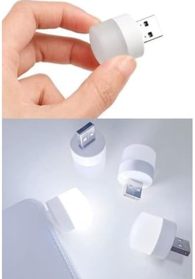 Neo Vista Mini Usb Led Gece Lambası - Powerbank Ve Laptop Uyumlu Ortam Işığı 5, Gün Işığı