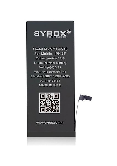 Syrox Apple Uyumlu iPhone 6G Plus Batarya B216