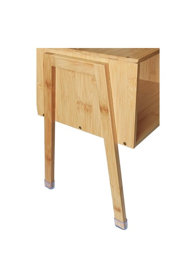 Bambu Komodin Yan Sehpa - Jwfu-5392 Çok Renkli