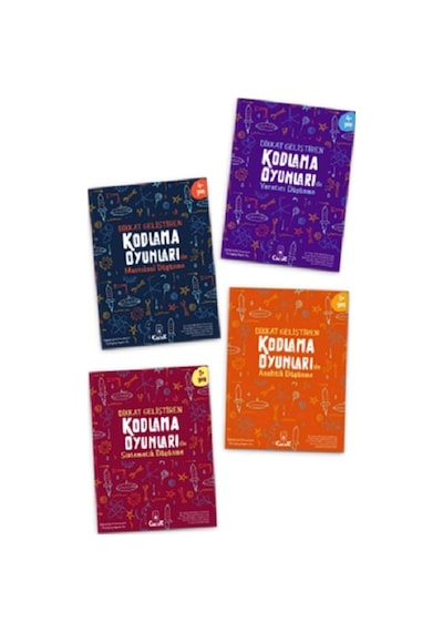 Dikkat Geliştiren Kodlama Oyunları Serisi - Floki Çocuk Yayınları