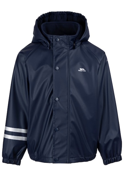 Trespass Daıre- Unısex Kıds Raınwear Jacket Tp50 Lacivert Lacivert