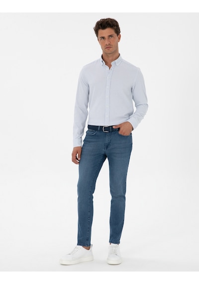 Pierre Cardin Erkek Mavi Pantolon Jean 50315272-vr036 Mavi