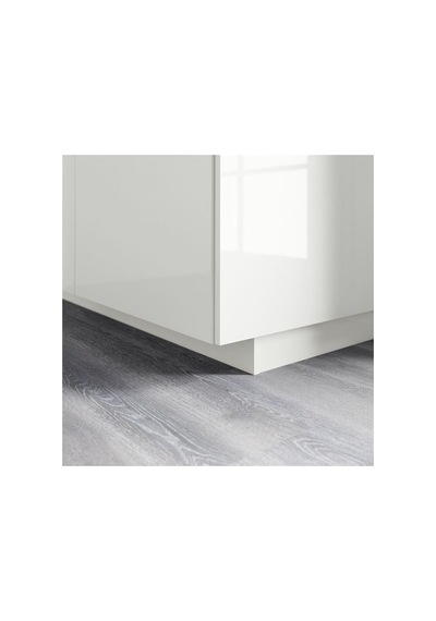 Ikea Förbättra Süpürgelik, Parlak Cila Beyaz, 220x8 Cm