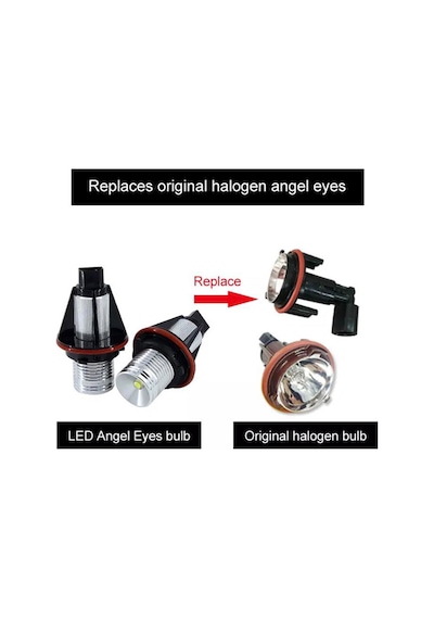 Bmw E90 / E91 Angel Eyes Led Beyaz 6 Watt
