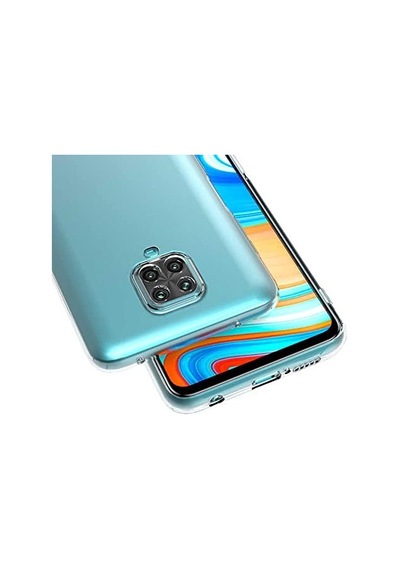 Xiaomi Redmi Note 9 Pro İle Uyumlu Kılıf Şeffaf Kamera Korumalı 3d