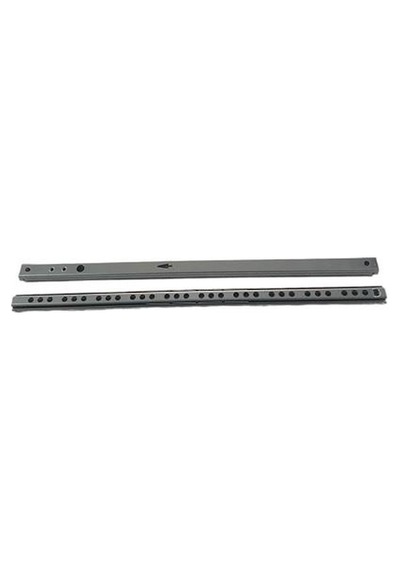 Samet Galvanizli Teleskopik Çekmece Rayı 17x342 Gri