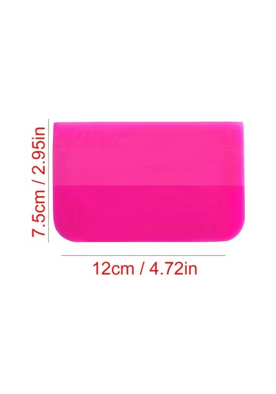 Ppf/tph Silikon Çekçek Ragle Cam Filmi Çekme Uygulama Aparatı Pembe 12x7.5cm