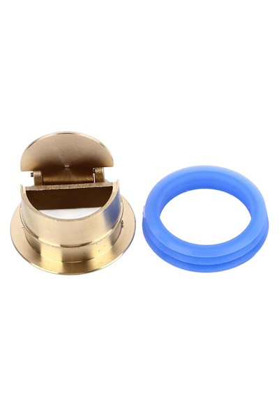 Koku Önleyici Çekvalfli Pirinç Lavabo Banyo Gider Adaptörü - Geri Akış Ve Haşere Engelleyici 32 Mm