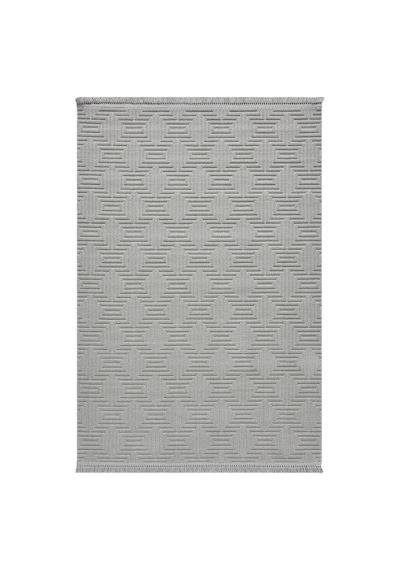 Seyran Halı Ruby 1550 Gri Polyester Makine Halısı