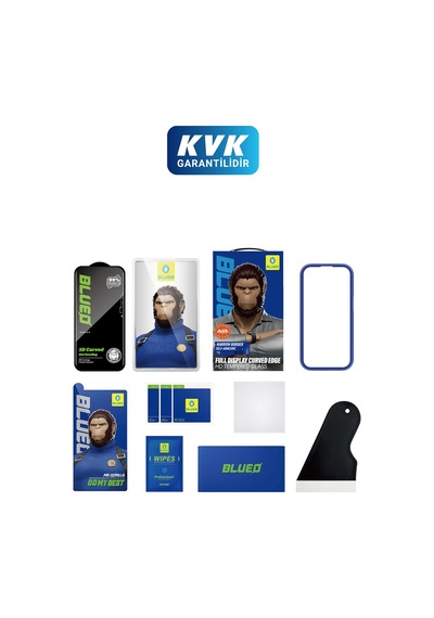 İphone 18 Pro Uyumlu 3d Hd Kavisli Ekran Koruyucu Cam Ve Kolay Kurulum Seti