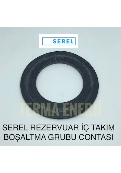 Serel Boşaltma Grubu Contası Siyah